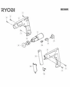 Buy A Ryobi BD336FL Spare part or Replacement part for Your Cordless Drill and Fix Your Machine Today